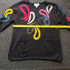 Joseph Ribkoff Black Knit Sweater